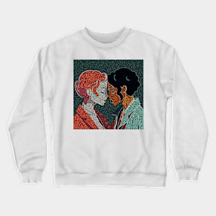 Love Is Love - Colorful LGBTQ Graphic Crewneck Sweatshirt